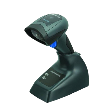 Сканер штрихкода Datalogic QuickScan I QBT2430, зарядно/коммуникационная база, кабель USB (2D имидж, bluetooth, черный)
